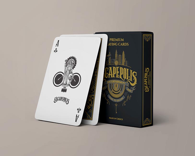 ESCAPE ROOM ATHENS ESCAPEPOLIS PLAYING CARDS 001